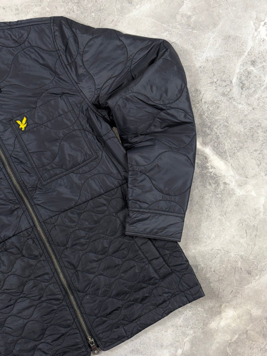 Lyle and Scott Black Ice Quilted muška jaknica (S)