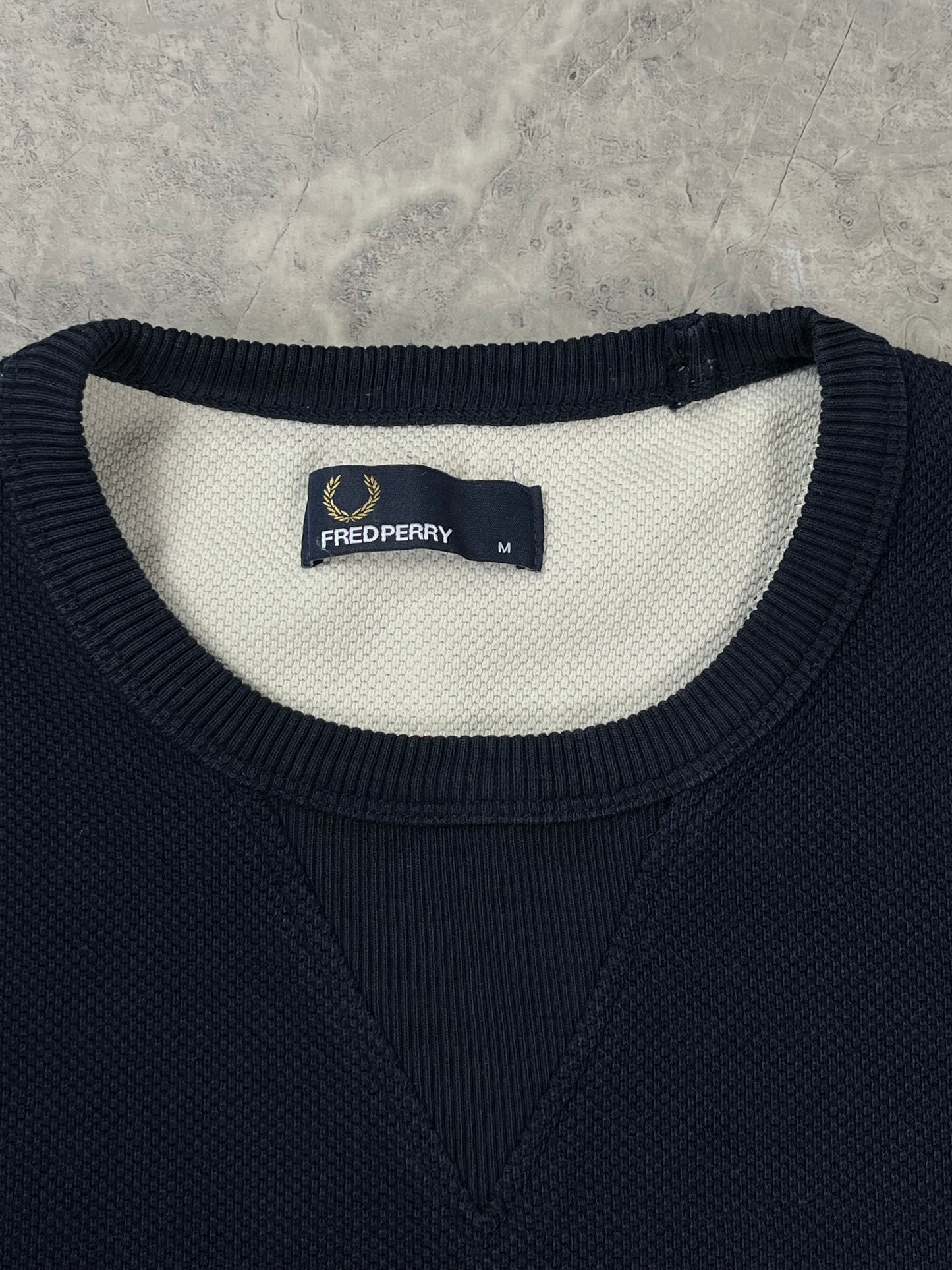Fred Perry Crewneck teget muška dukserica (M)