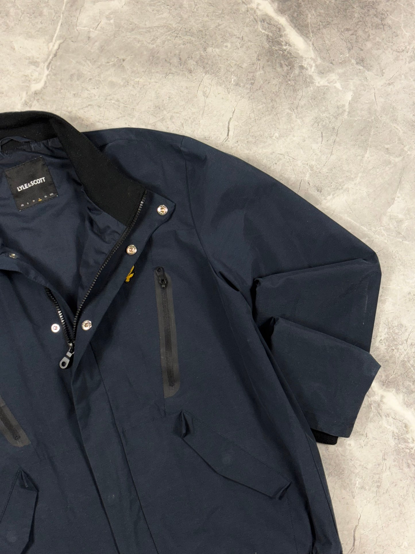Lyle and Scott Panelled Dark Navy muška jaknica(L)