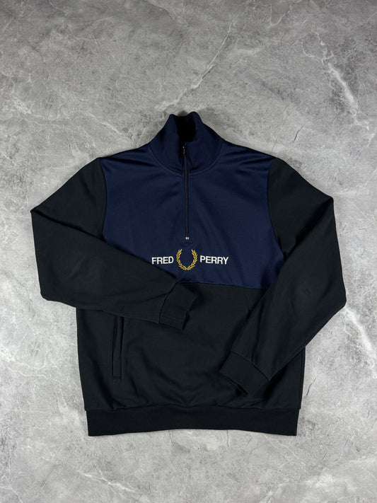 Fred Perry Teget Halfzip muška dukserica (S, M)