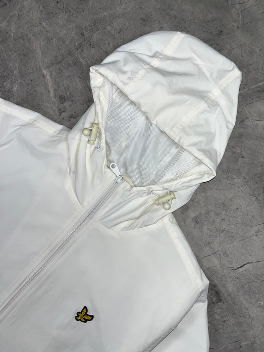 Lyle and Scott muška bela šuškava dukserica (XL)