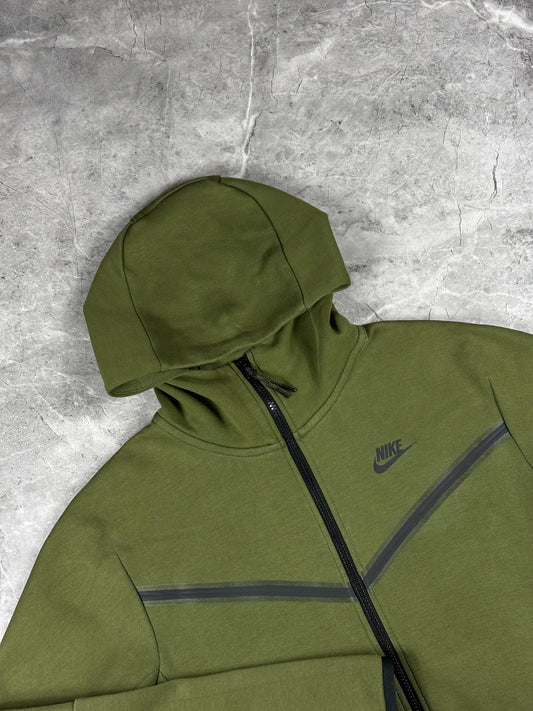 Nike Tech Fleece Olive muška dukserica(S)