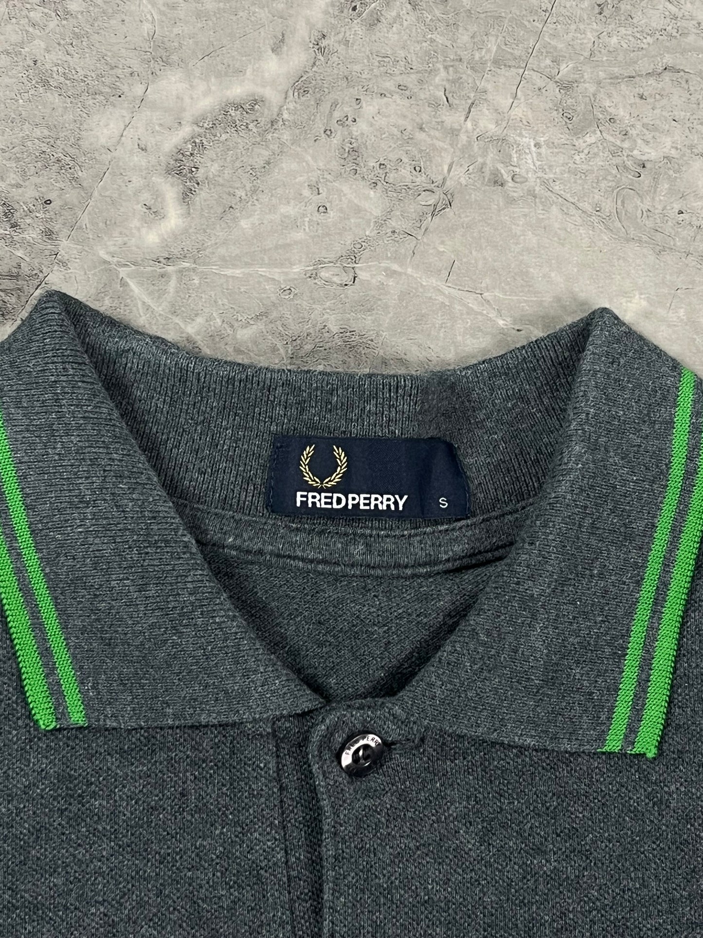 Fred Perry muška majica dugi rukav (S)