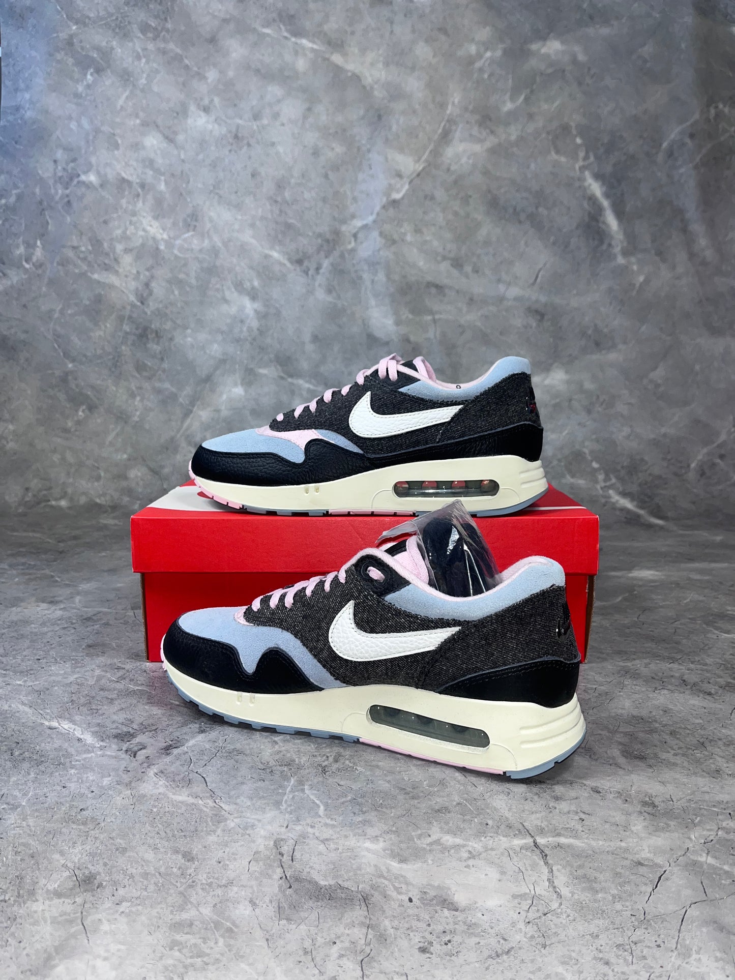 Nike Air Max 1 Black Denim muške patike (41)