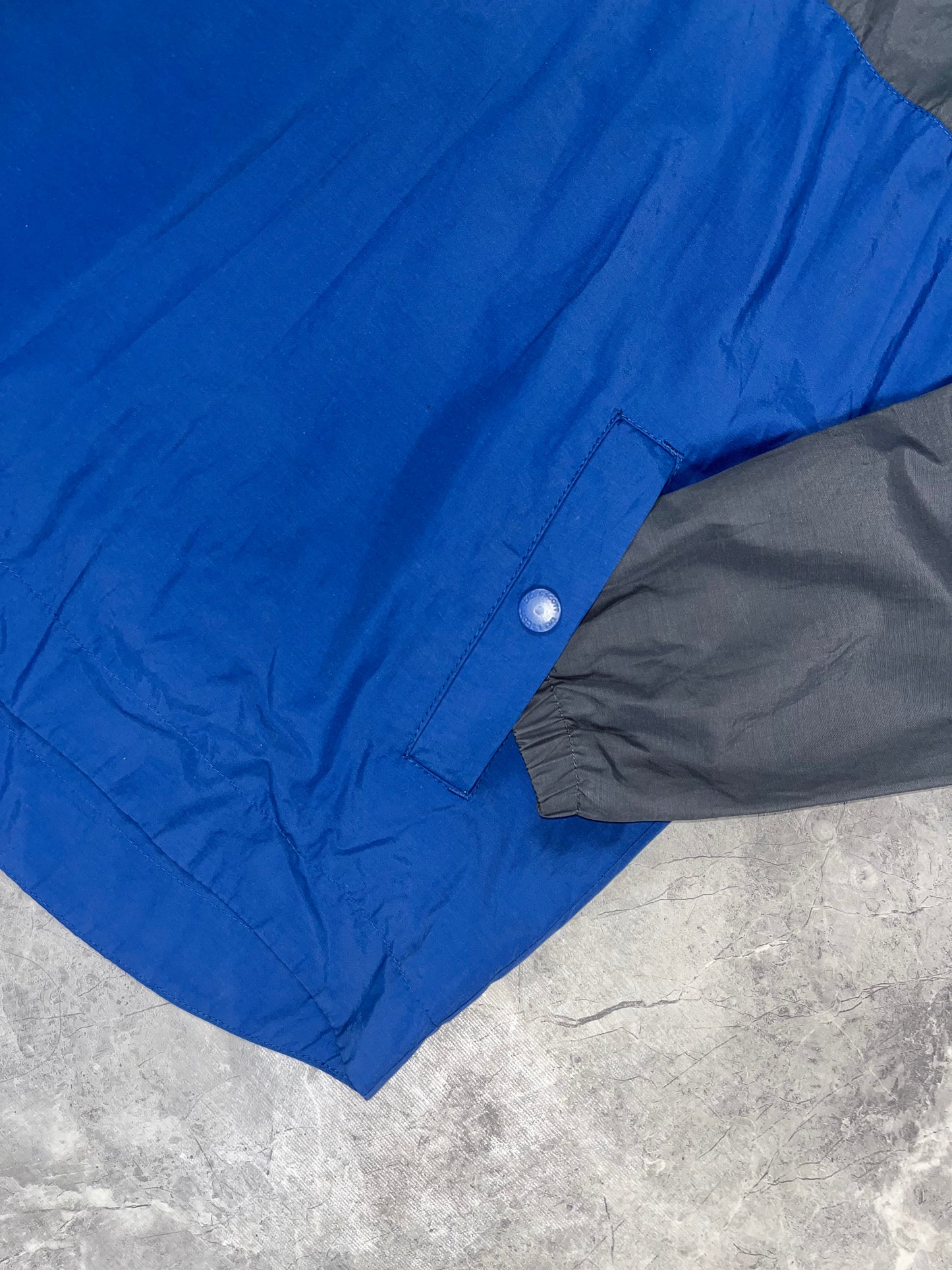 Lyle and Scott plavo siva muška šuškava dukserica (S, XL )