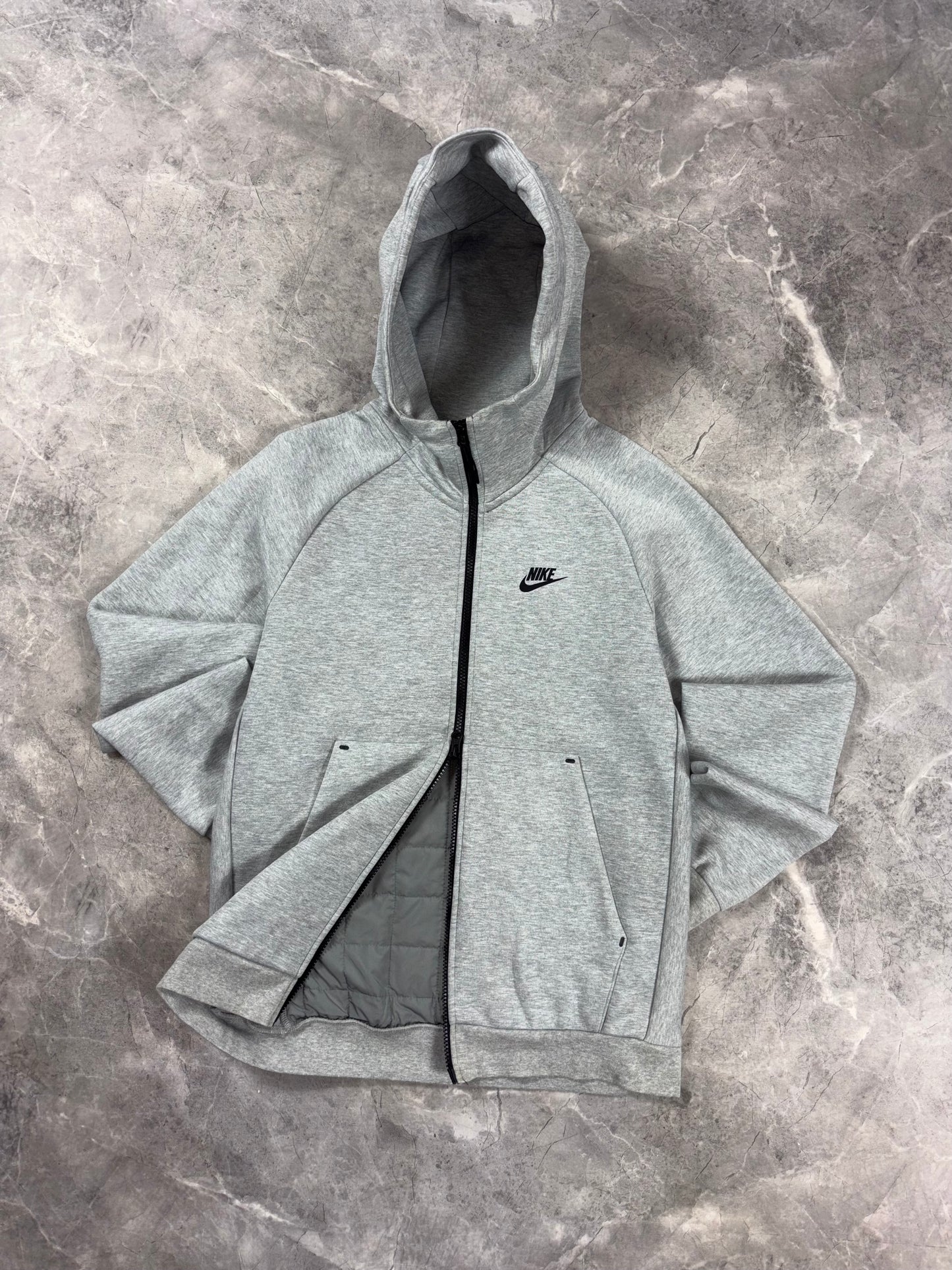 Nike Tech Fleece Hard Grey muška dukserica (S, L)