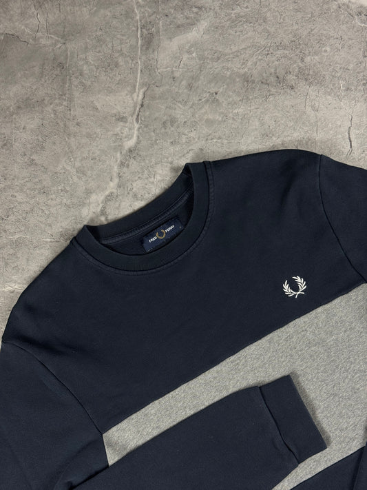 Fred Perry Sivo Teget muška dukserica (S)