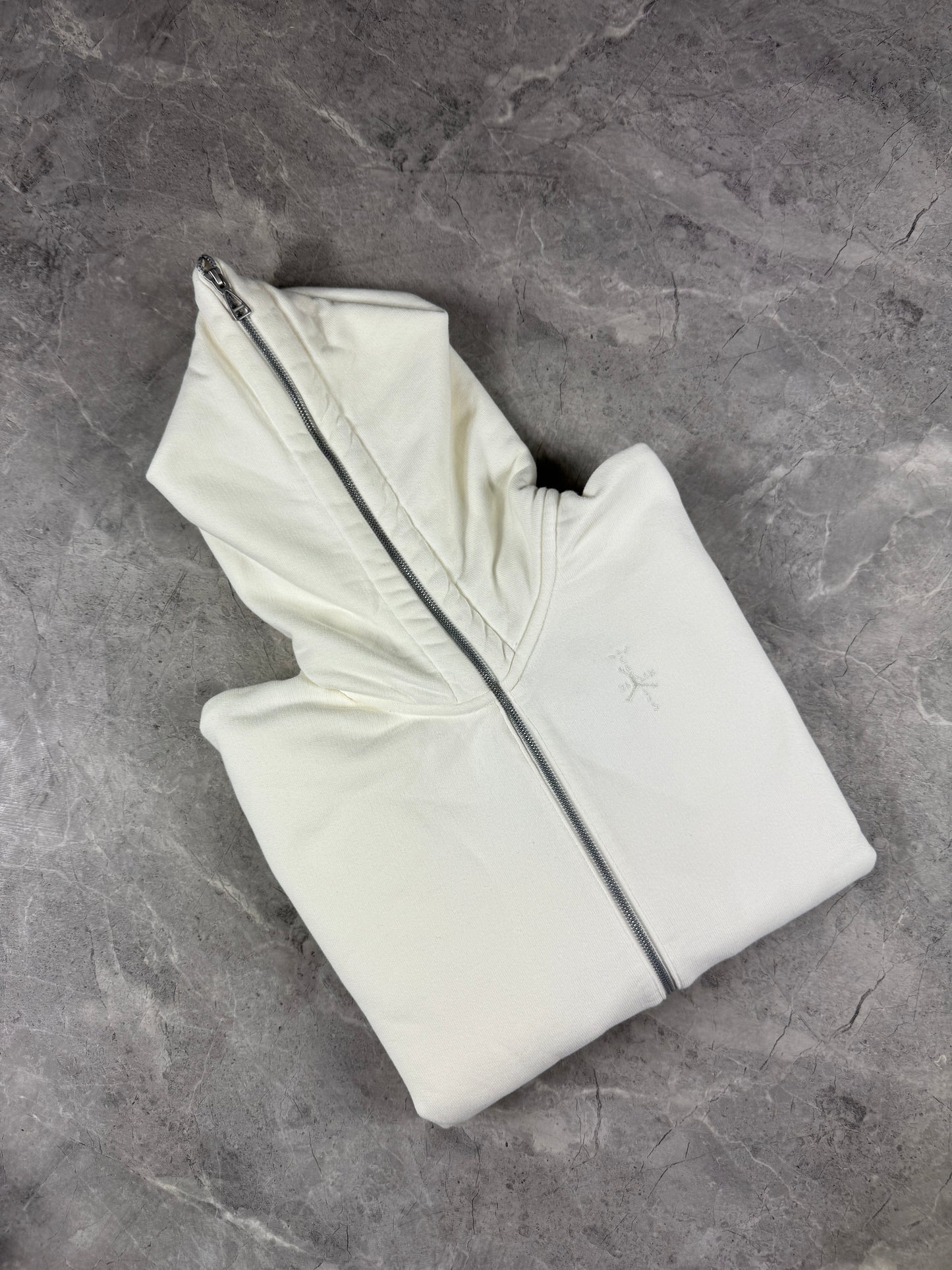 Jordan Full-Zip Hoodie x Travis Scott in Off White Muška duks(S)