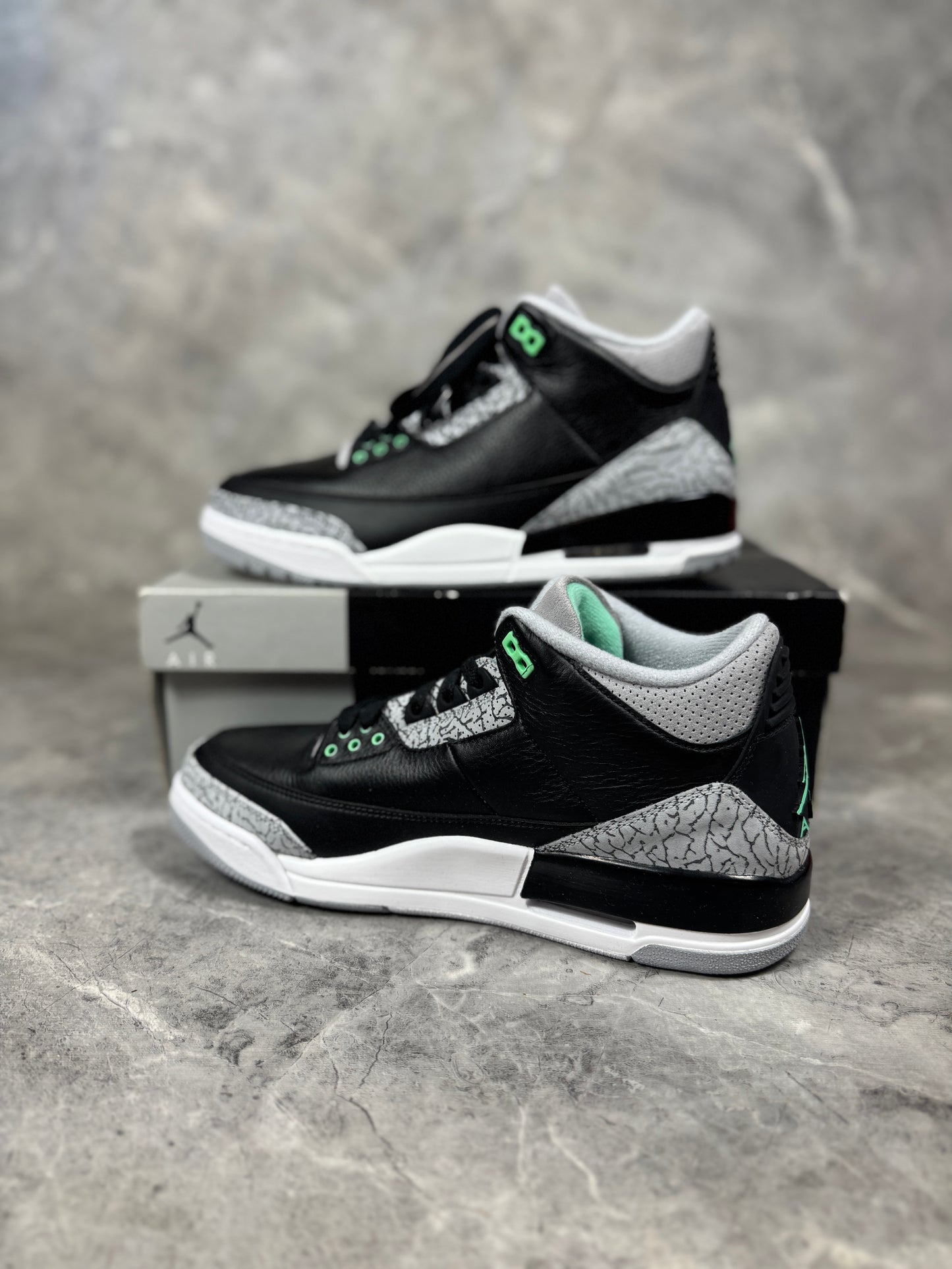 Air Jordan 3 Green Glow muške patike (44)