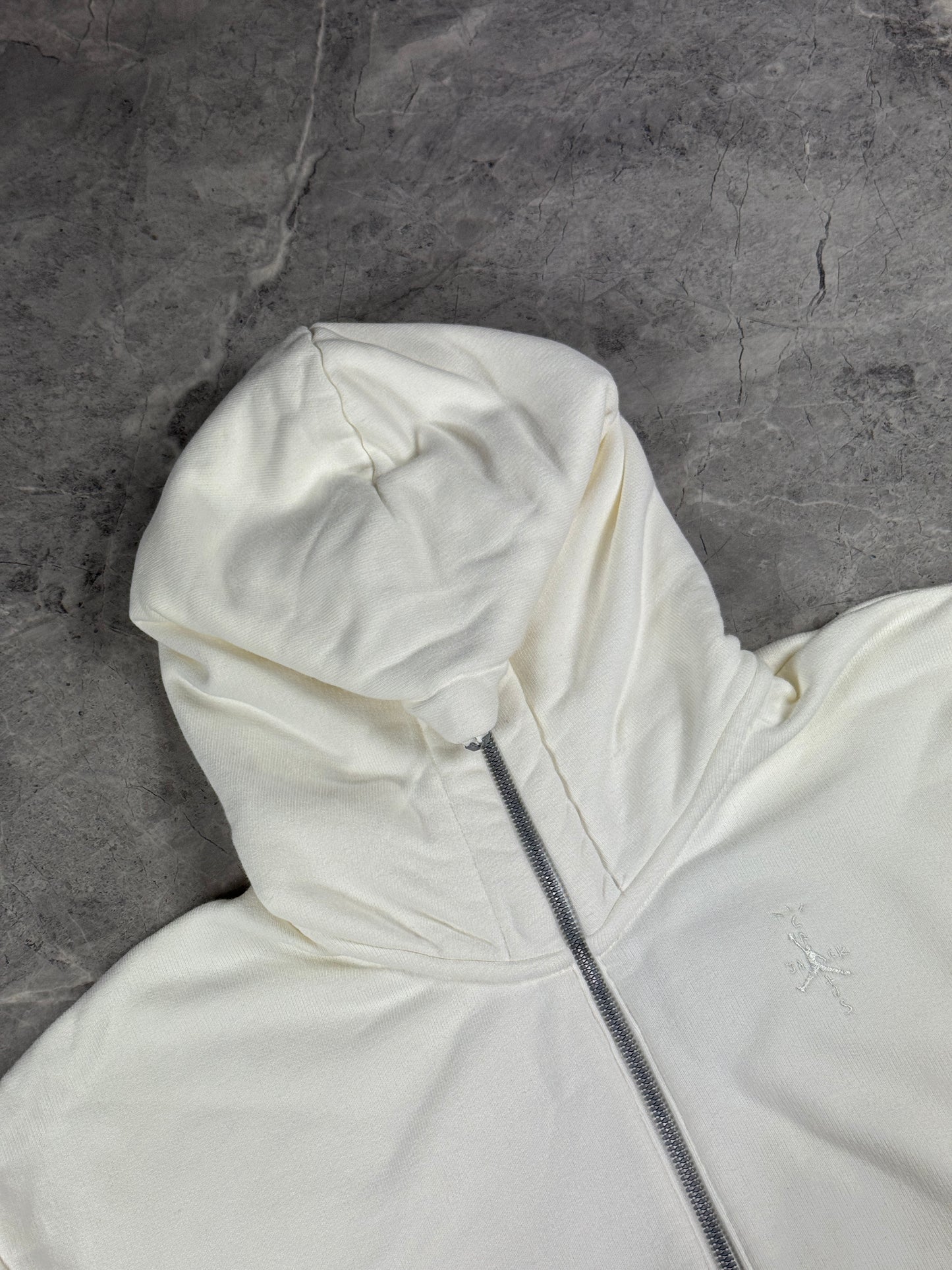 Jordan Full-Zip Hoodie x Travis Scott in Off White Muška duks(S)