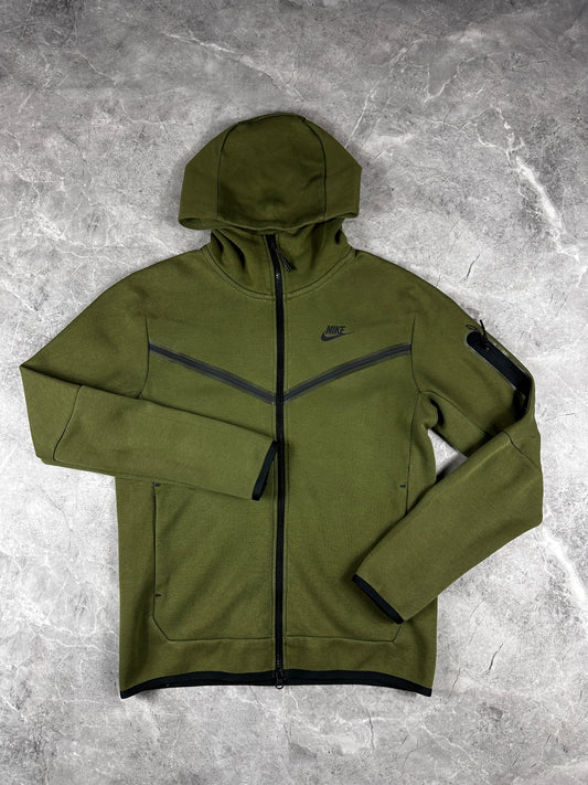 Nike Tech Fleece Olive muška dukserica(S)