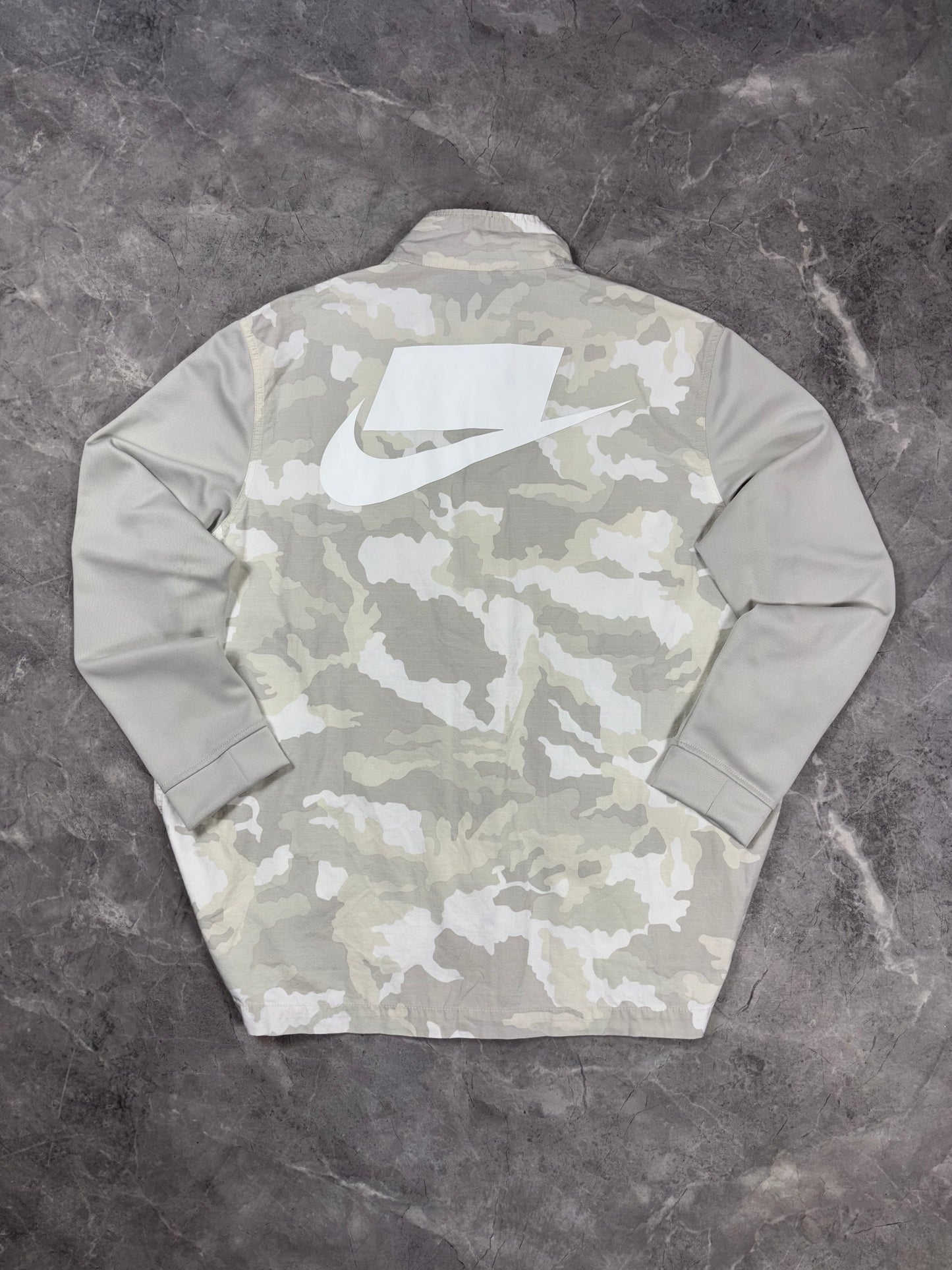Nike NSW White Sail Cream Camo muška dukserica(XXL)