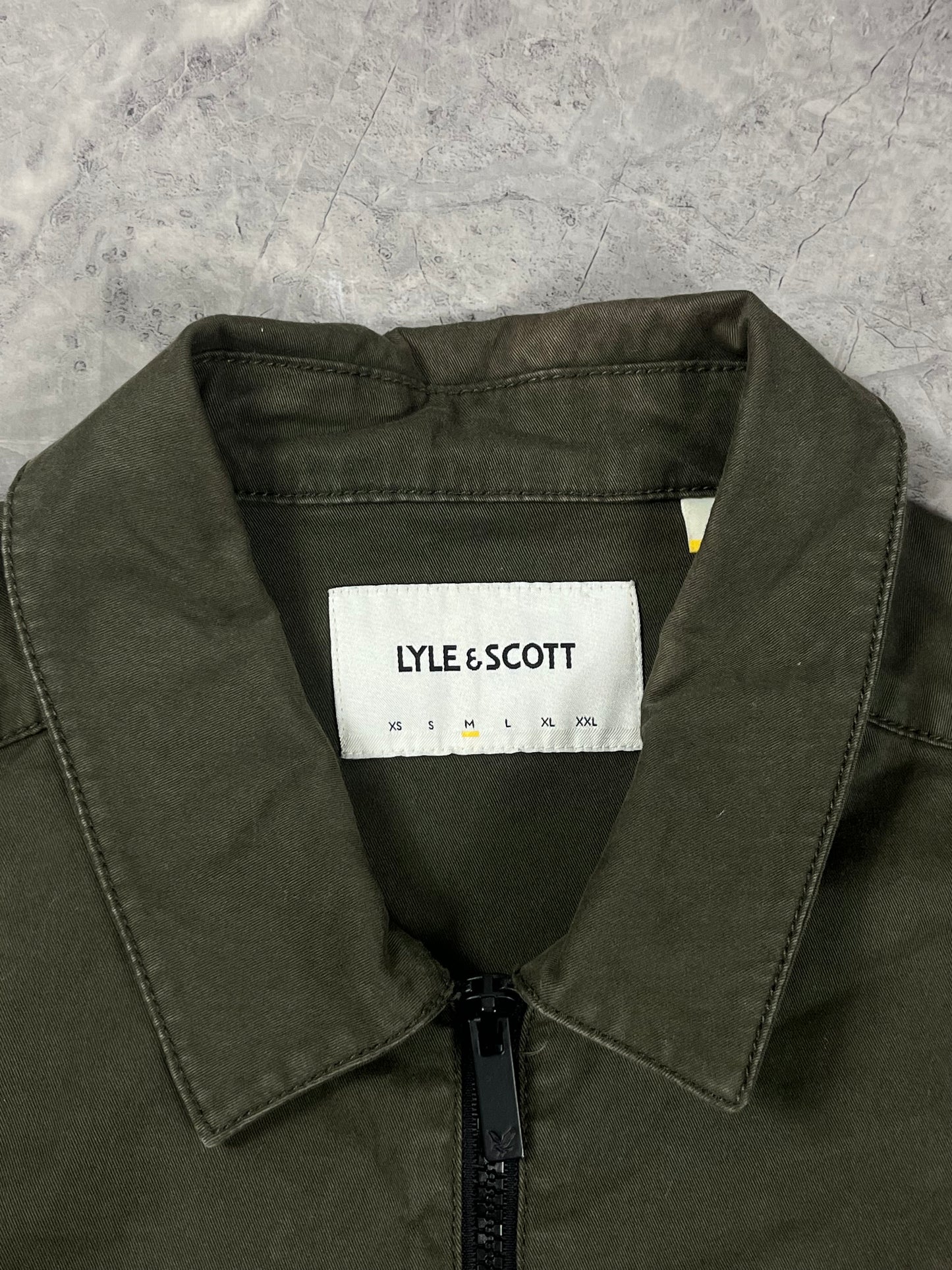 Lyle and Scott Olive Overshirt muška jakna (M)