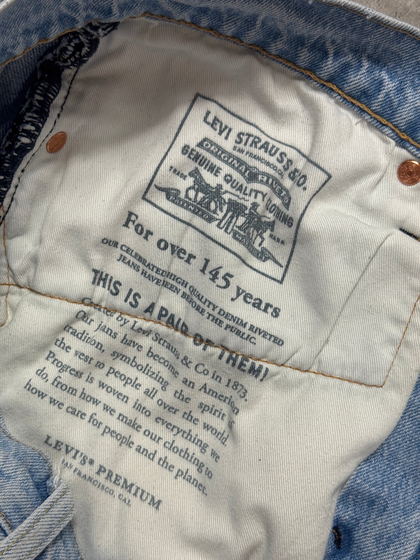 Levis 502 muške farmerice (M)