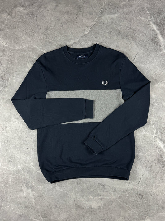 Fred Perry Sivo Teget muška dukserica (S)