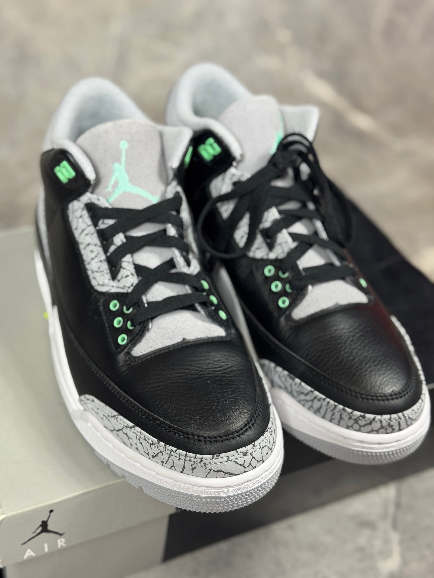 Air Jordan 3 Green Glow muške patike (44)