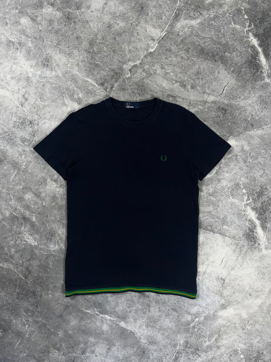 Fred Perry muška zelena prugica majica (S)