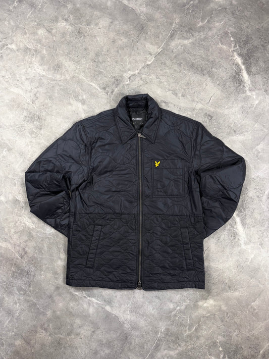Lyle and Scott Black Ice Quilted muška jaknica (S)
