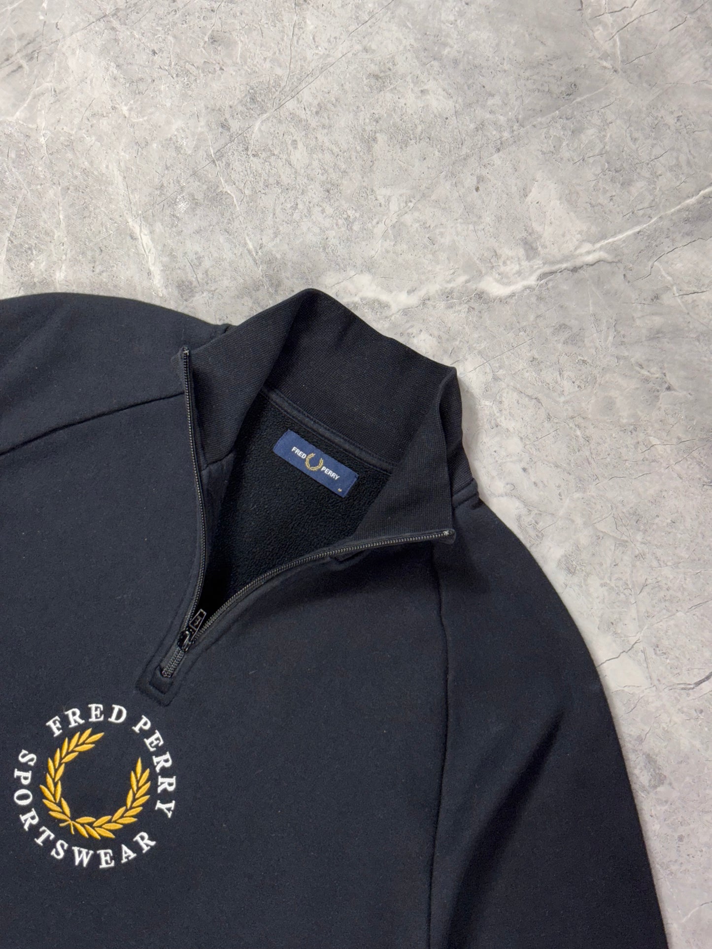 Fred Perry Halfzip muška dukserica(XS,M)