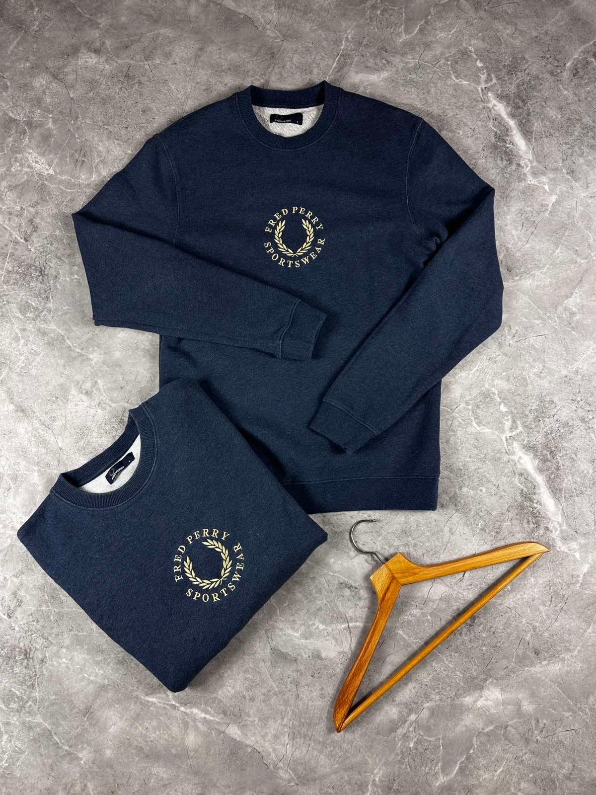 Fred Perry Teget Logo muška dukserica (S)