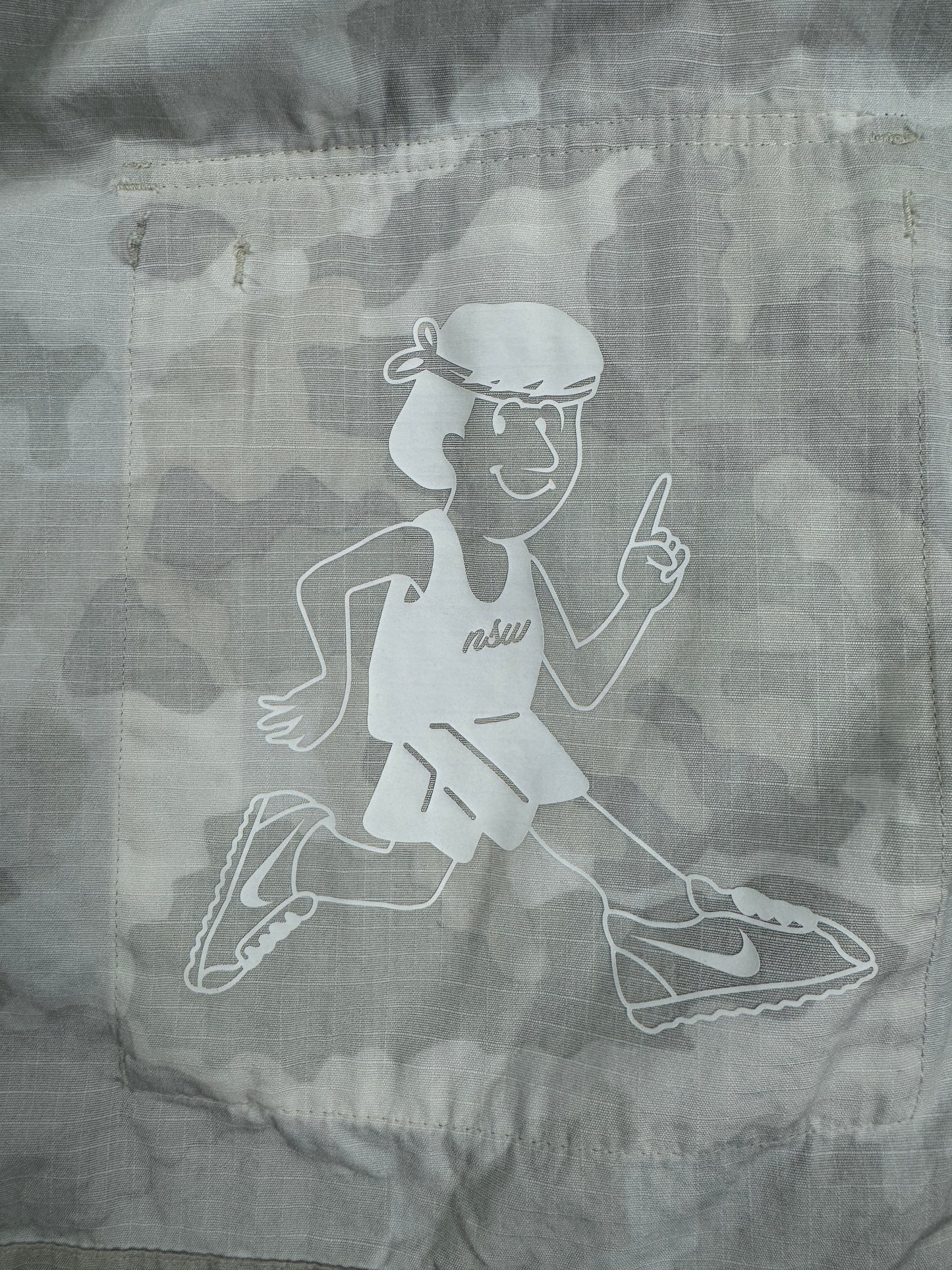 Nike NSW White Sail Cream Camo muška dukserica(XXL)