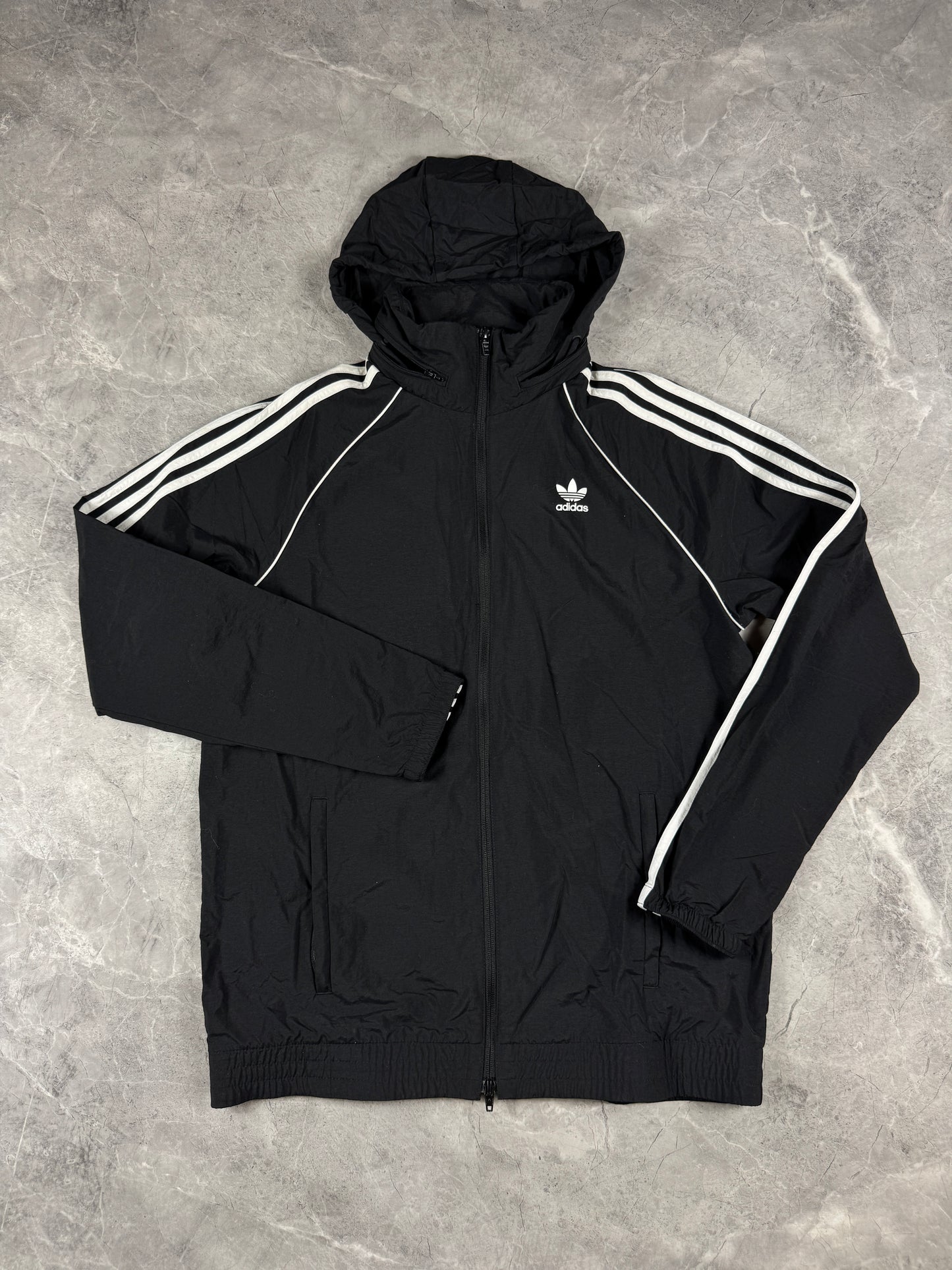 Adiidas Black Superstar Windbreaker muška šuškava dukserica (M)