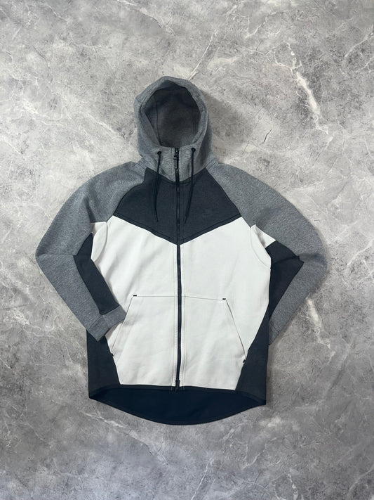 Nike Tech Fleece muška sivo bela dukserica (S)