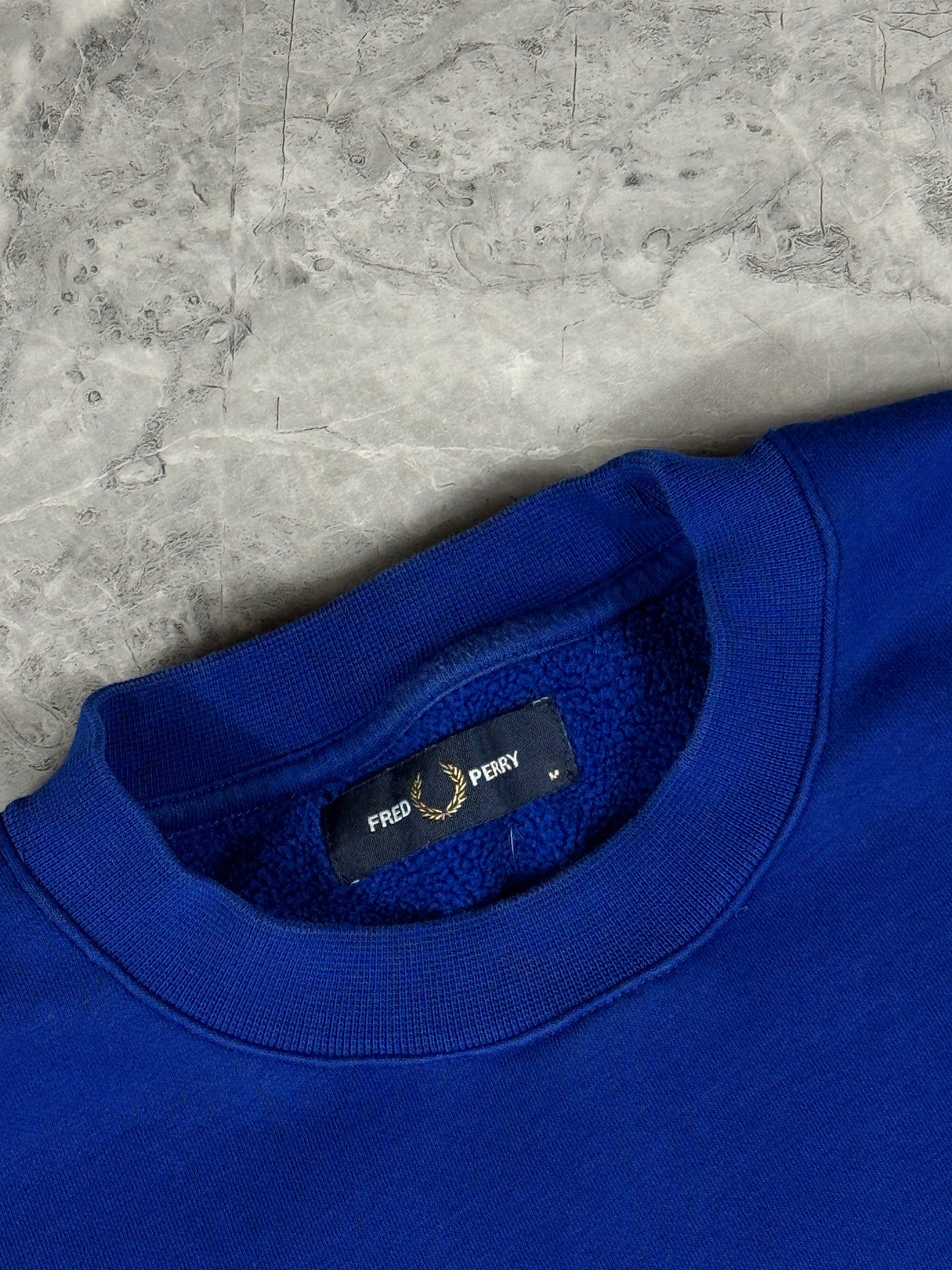 Fred Perry Crno Plava muška dukserica (S)