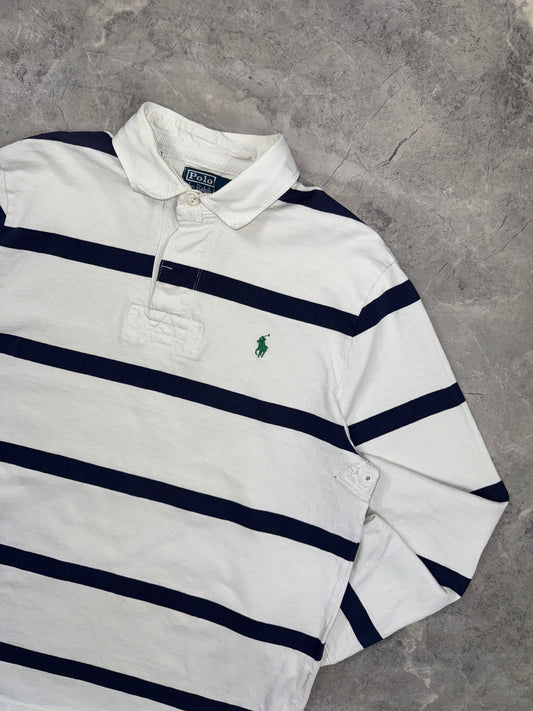 Ralph Lauren Polo Rugby bela muška majica (M)