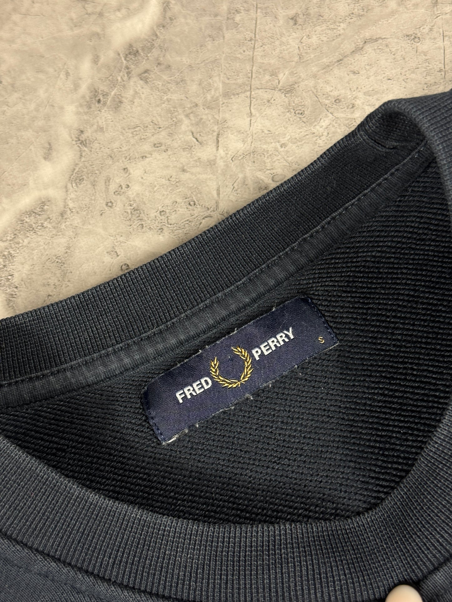 Fred Perry Sivo Teget muška dukserica (S)