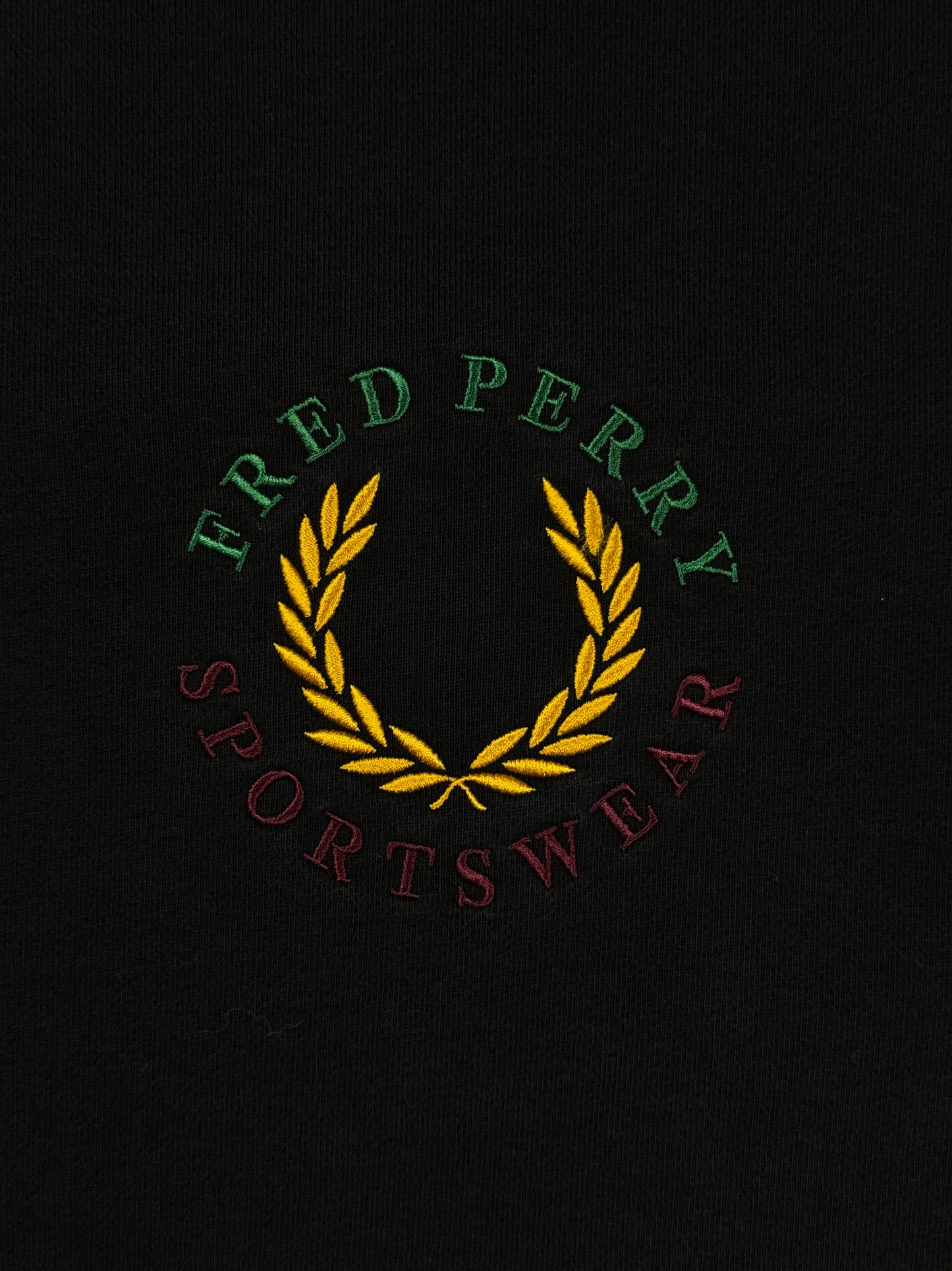 Fred Perry Navy Logo muška dukserica (M)