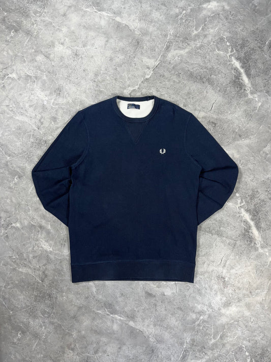 Fred Perry Crewneck teget muška dukserica (M)