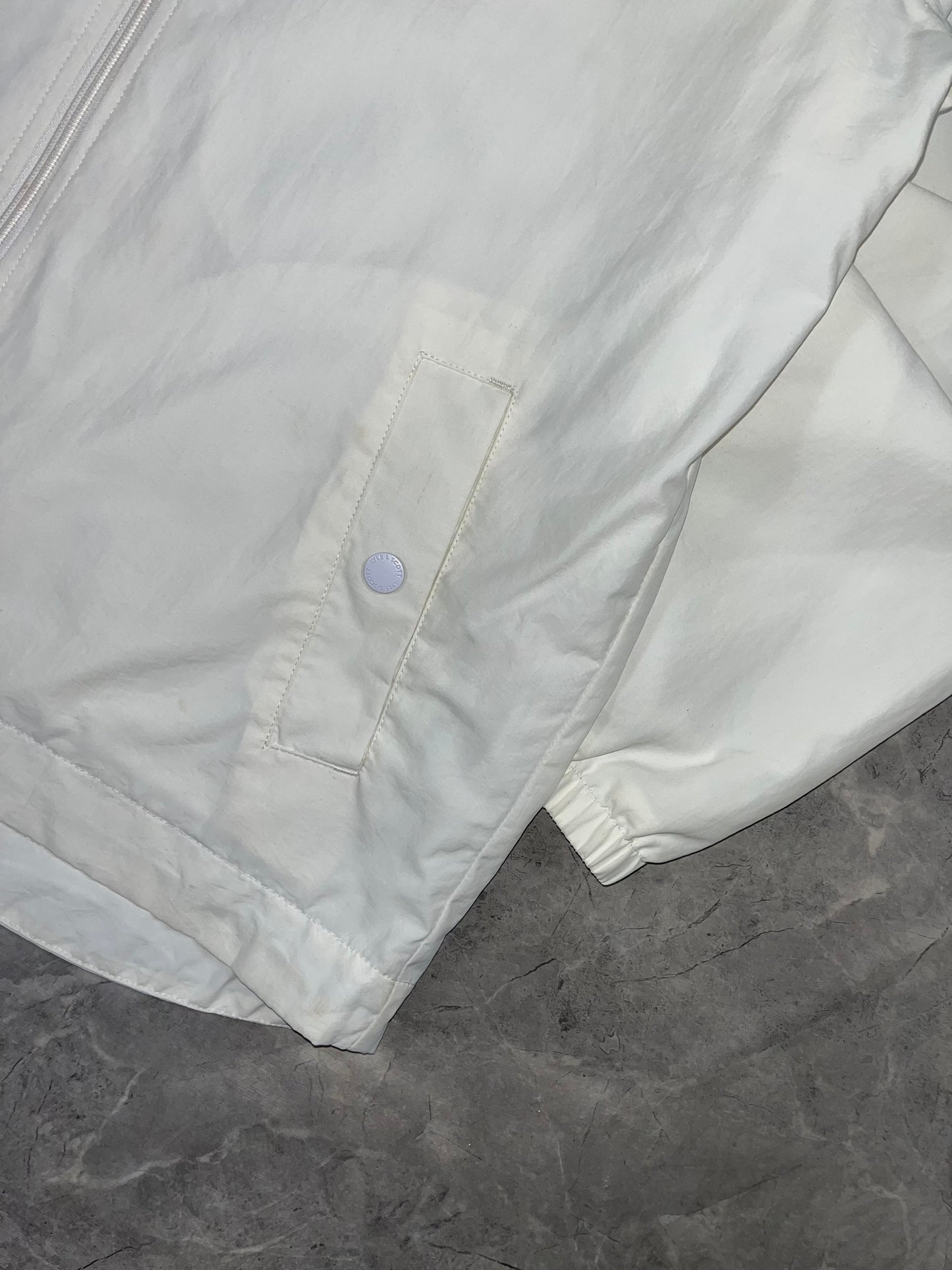 Lyle and Scott muška bela šuškava dukserica (XL)