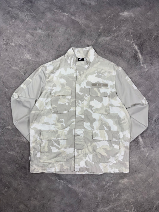 Nike NSW White Sail Cream Camo muška dukserica(XXL)