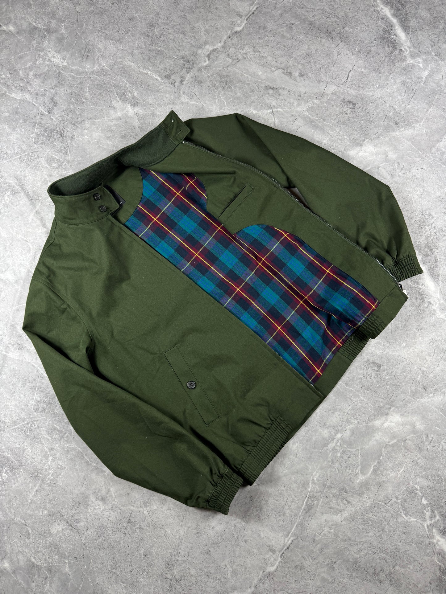 Lyle and Scott Tartan Trim Harrington muška jakna (XL)