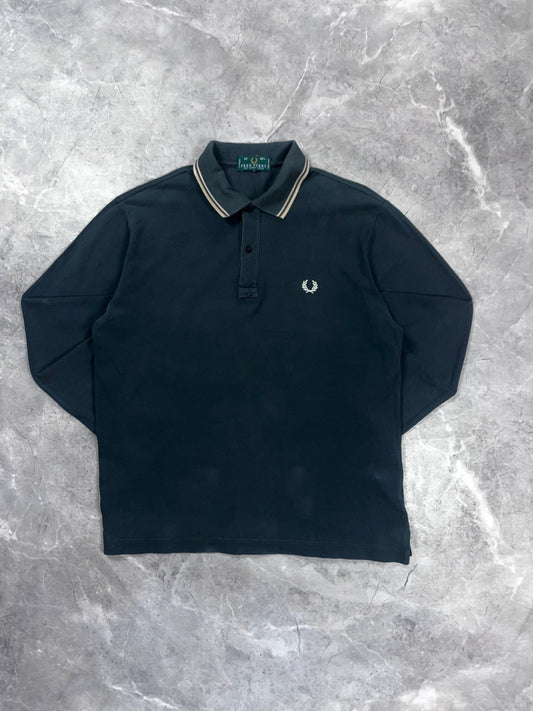 Fred Perry Vintage muška majica dugi rukav (M)